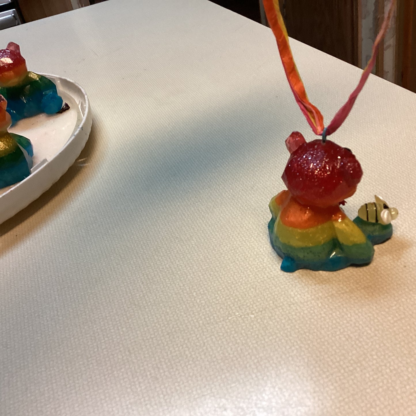 Mirror Rainbow bear Bling